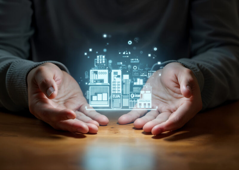 Smart building solutions enabling centralized control, remote monitoring, and optimized energy efficiency.